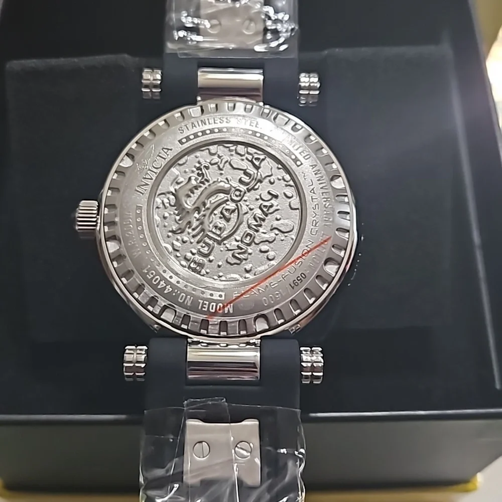 NIB INVICTA SubAqua Swiss Ronda 515 Caliber Watch with Mother of Pearl Dial Face